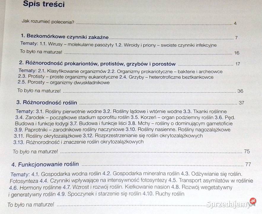 Biologia na czasie 2 Maturalne karty pracy D Rok wydania 2021