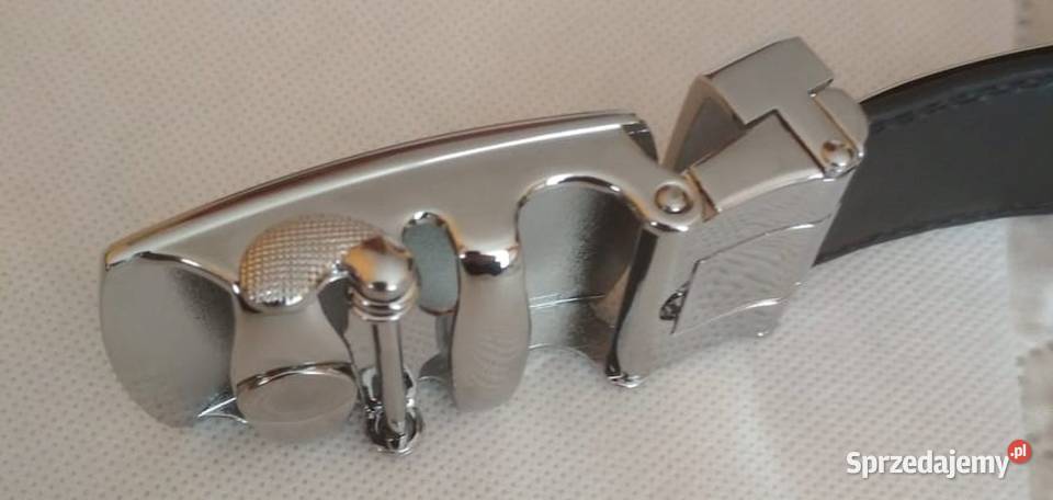 HUGO BOSS męski pasek do spodni skóra AUTOMAT sprzedam