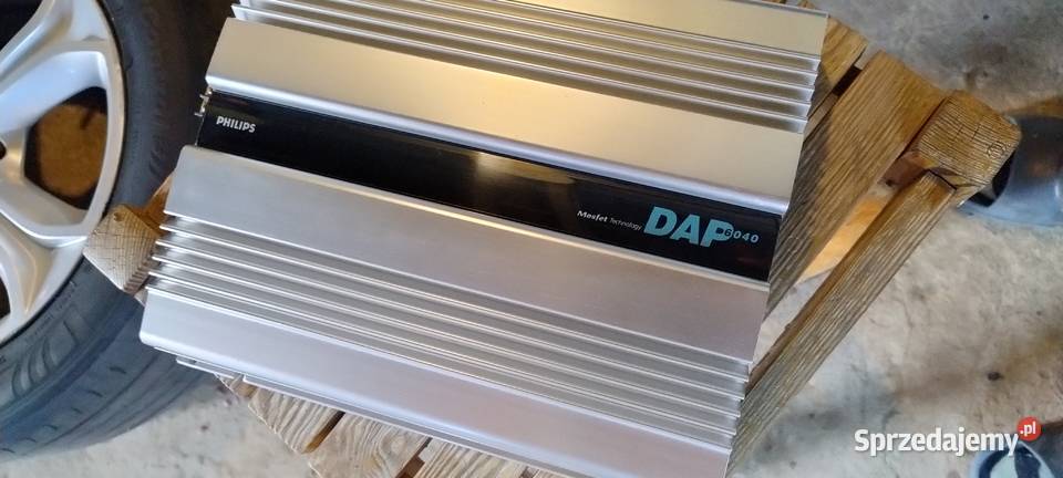 Wzmacniacz samochodowy Philips DAP 6040 4 kanały Ilość kanałów 4 świętokrzyskie Ostrowiec Świętokrzyski