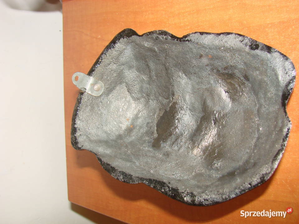 Rybak morski metalowy odlew naścienny Pruszcz Gdański sprzedam