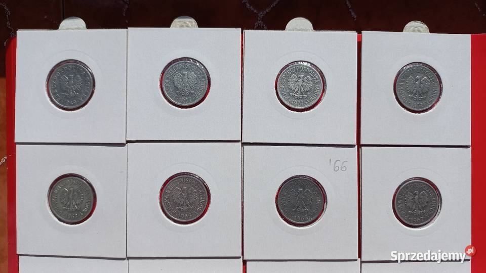 20 groszy PRL wszystkie roczniki aluminiowe