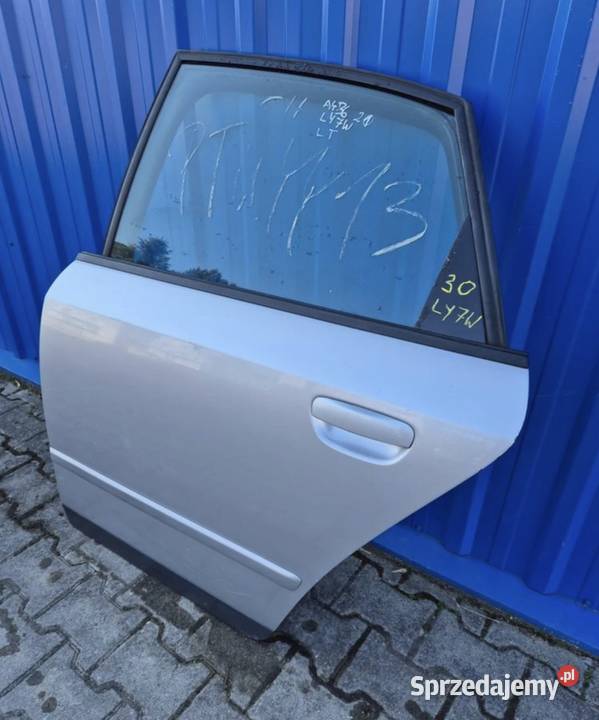 30 DRZWI TYŁ LEWY TYLNE LEWE AUDI A4 B6 SEDAN Działoszyce