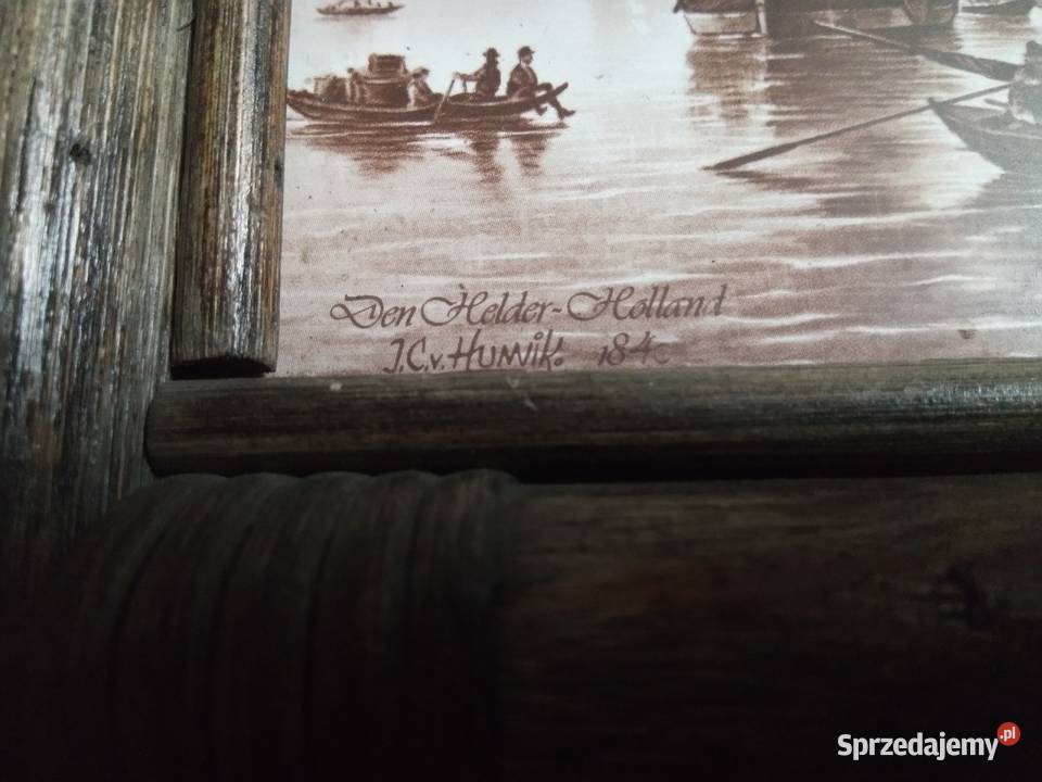 angielska zabytkowa płytka ceramiczna Zielona Łąka