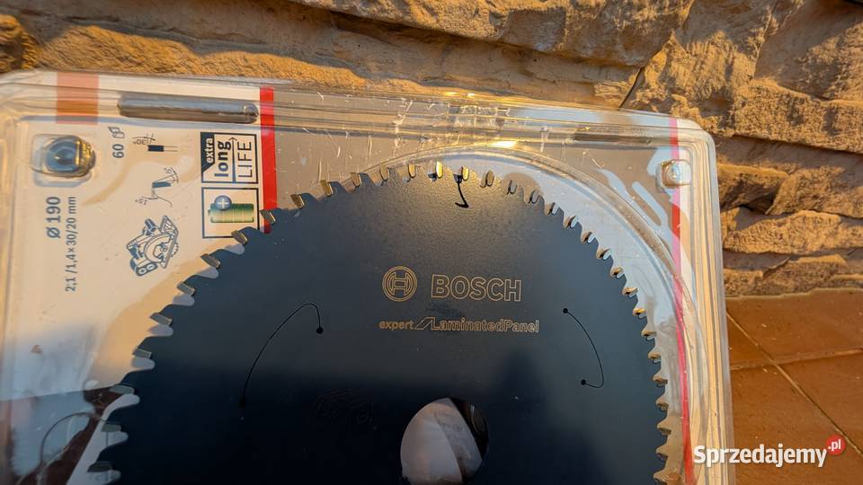 Tarcza Bosch Expert do laminowanej płyty 190mm Jadowniki