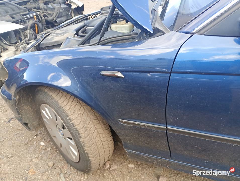 BMW E46 lift 18 N46B16A zderzak przedni części osobowe dolnośląskie Wałbrzych
