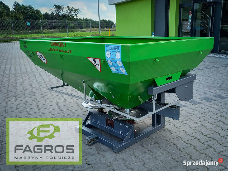 nowy Rozsiewacz nawozu 200l do 1700l RATy siewk Rozsiewacze nawozów Sierpc