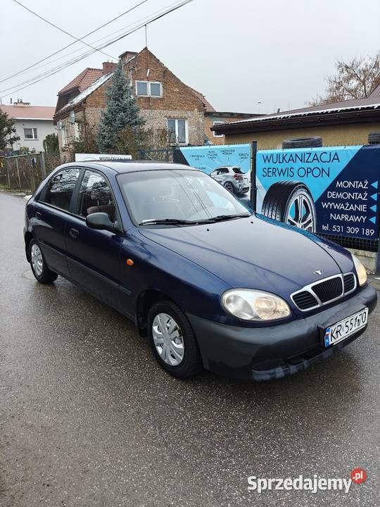 Daewoo Lanos Niski przebieg folia na podłodze Bibice