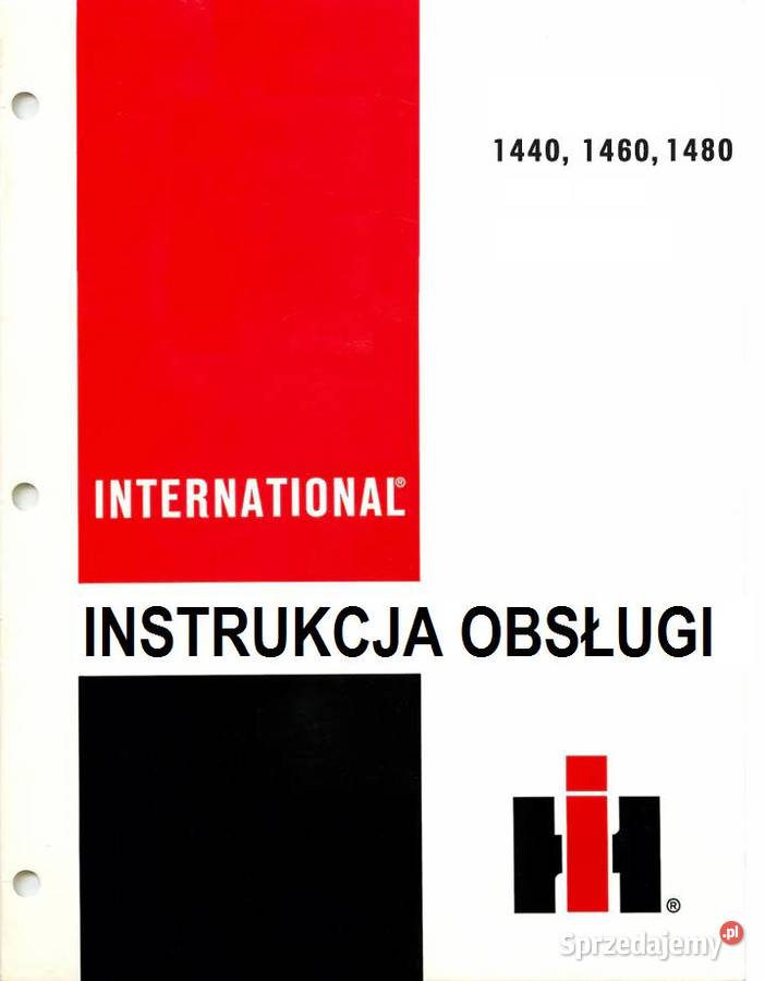 Instrukcja obsługi CASE IH 745 743 XL 745XL Pozostałe Szamotuły