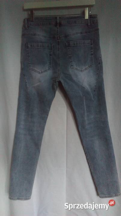 SPODNIE damskie JEANS jasny r L jakość NOWE Spodnie Białystok