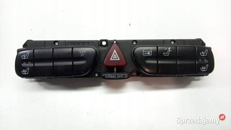 PRZEŁĄCZNIK AWARYJNYCH Mercedes Cklasa II W203