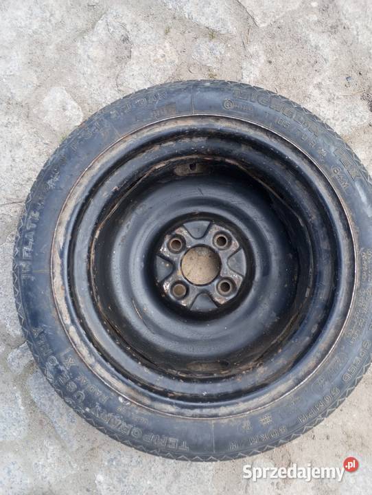 Koło dojazdowe VW Passat B3 4x100 et45 35jx14h2