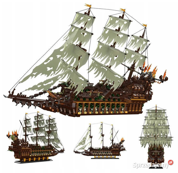 Klocki Statek Piracki 4364 elementy model duży mazowieckie Warszawa