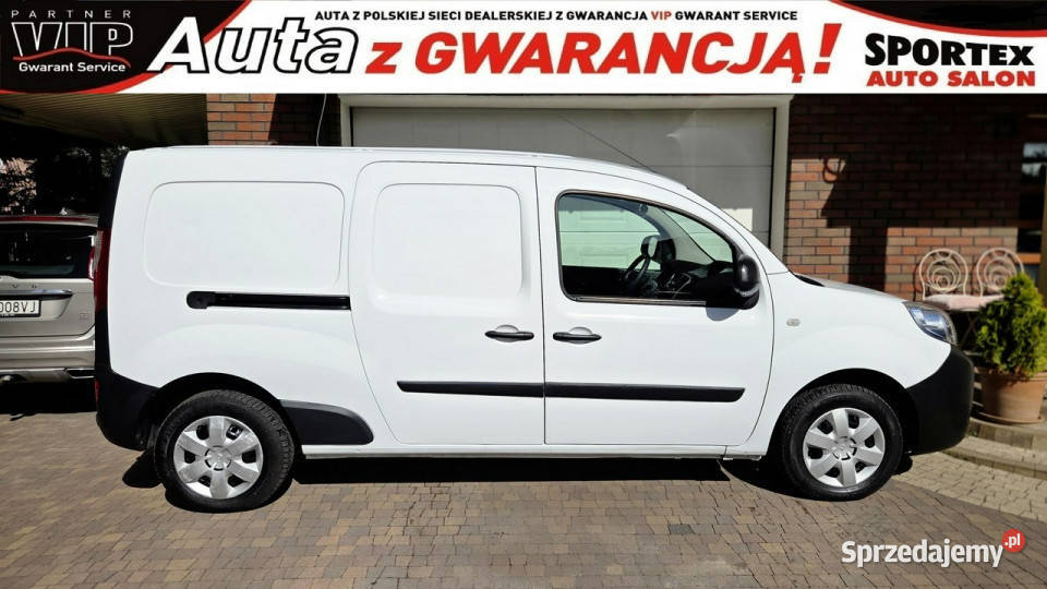 Renault Kangoo MAXI L2 PACK CLIM110 3osobSalon I nieuszkodzony Aleksandrów Łódzki