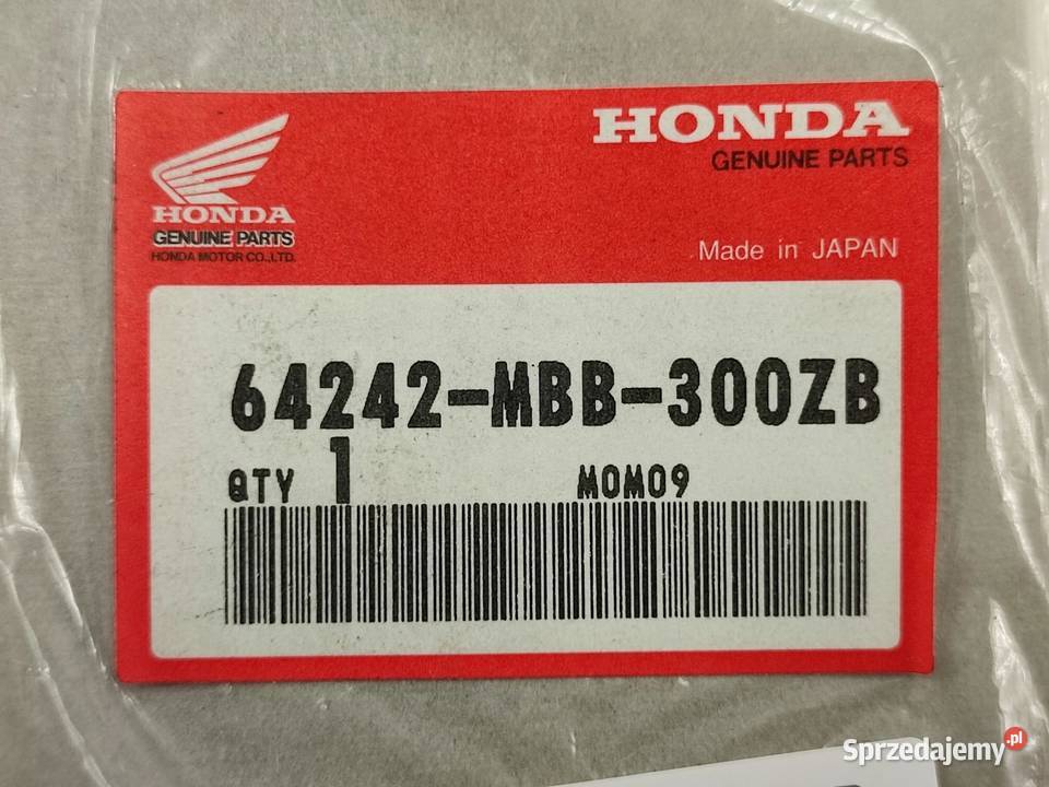 NAKLEJKA VTR LEWY BOCZEK HONDA VTR1000F osobowe lubelskie sprzedam