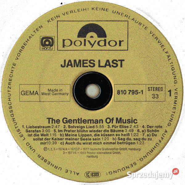 The Gentleman Of Music Das Beste Aus Meinen płyta winylowa śląskie