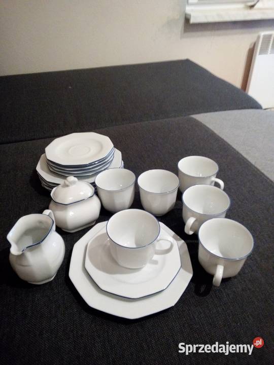 Piękny zestaw do kawy sygn Form Marienbad Ingres