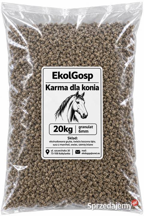 Pasza karma koni 20 Szczecin