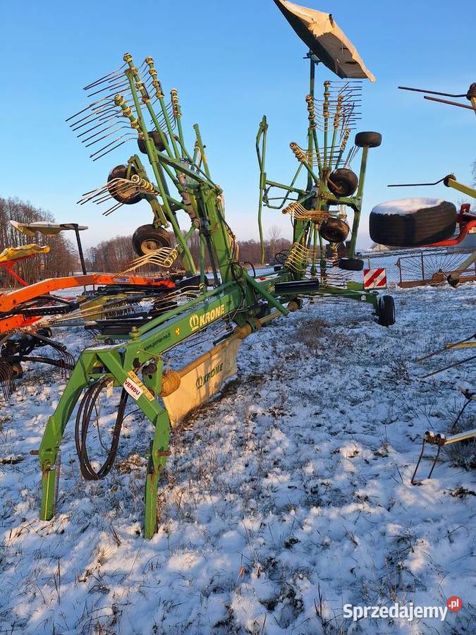 Zgrabiarki dwukaruzelowe pottinger krone Fella nieuszkodzony Łomża