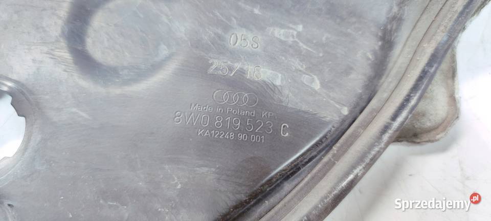 OSŁONA ŚCIANY GRODZIOWEJ ŚCIANA AUDI A4 B9 A5 8W osobowe sprzedam