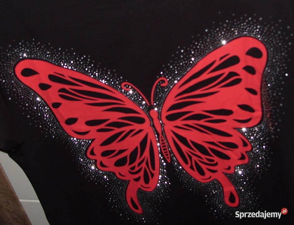 Motyl Cyrkonie NOWA bluzeczka A OSEN r LXL Rozmiar 40(L)
