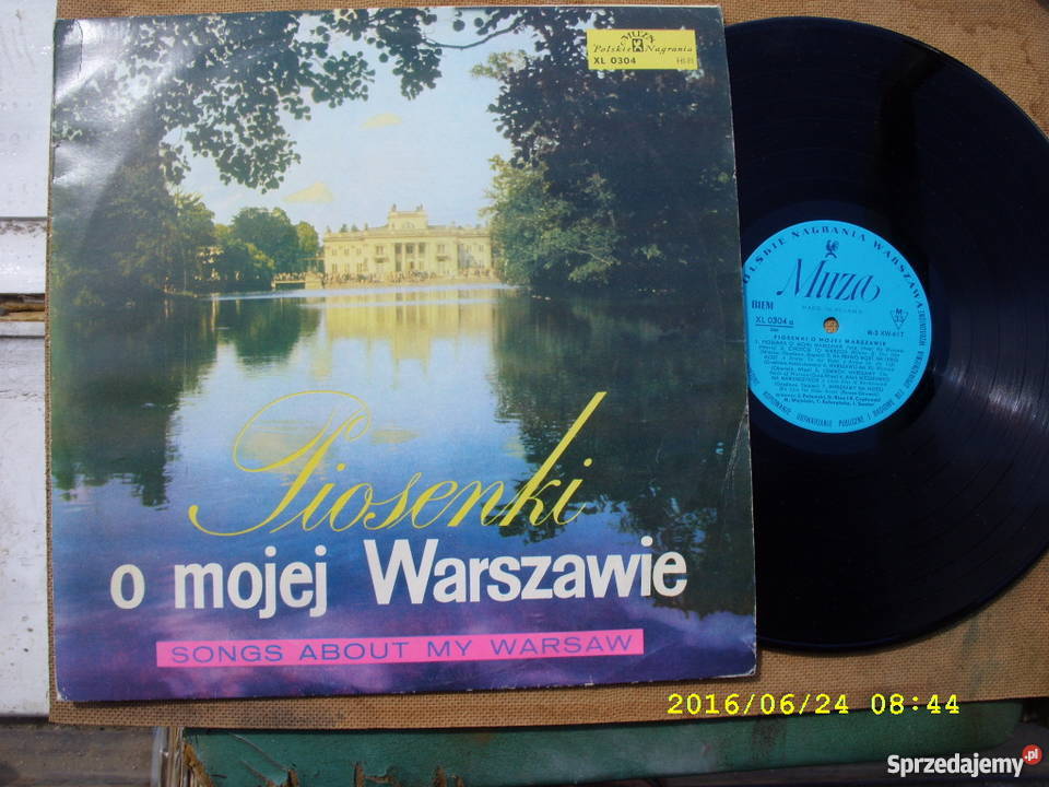 LP pop PIOSENKI O MOJEJ WARSZAWIE Wołów