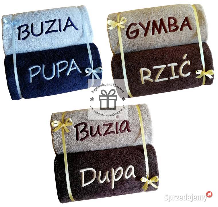 Prezent na Dzień Chłopaka ręcznik z napisem