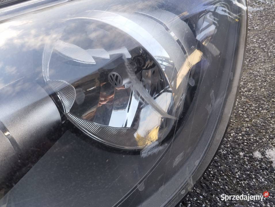 Lampa Vw Golf Plus lewy przód 5M1941005B czarny Kamieniec