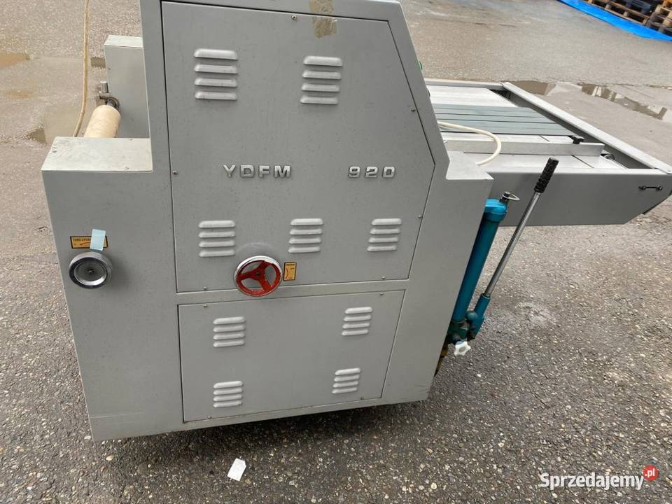 Laminator introligatorski foliarka YDFM920 Stary Sącz