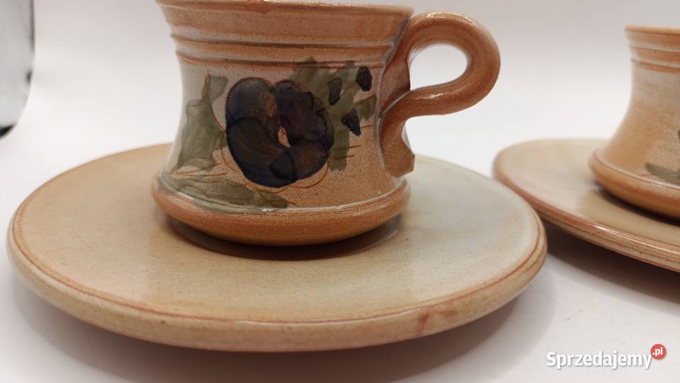 Filiżanka mniejsza ze spodkiem dwa razy Zamość