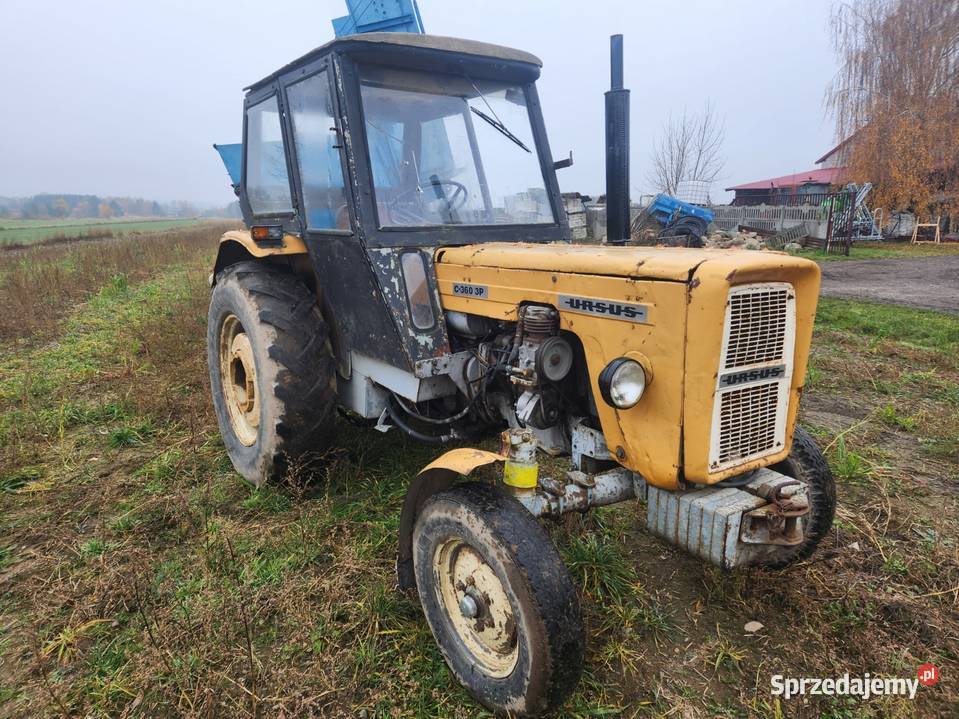 Ciągnik Ursus C3603P łódzkie Pomiary