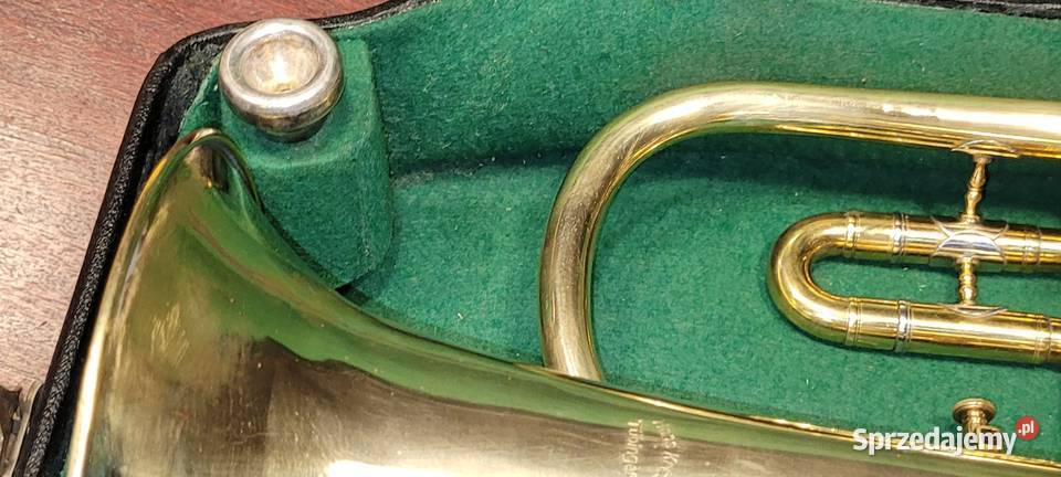 Flugelhorn in B Hans Kreul Tubingen śląskie Bąków