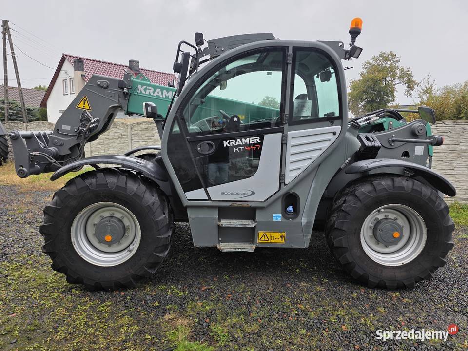KRAMER KT 447 2018 ŁADOWARKA TELESKOPOWA Wydrowice sprzedam