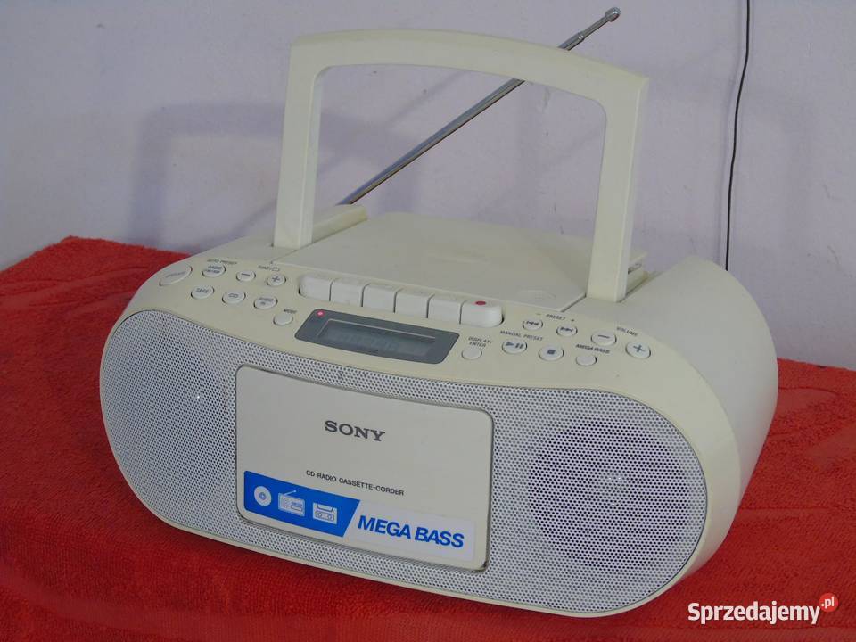 Radio odtwarzacz z CD i magnetofon Sony CFDS50 Radioodtwarzacze Jasło sprzedam