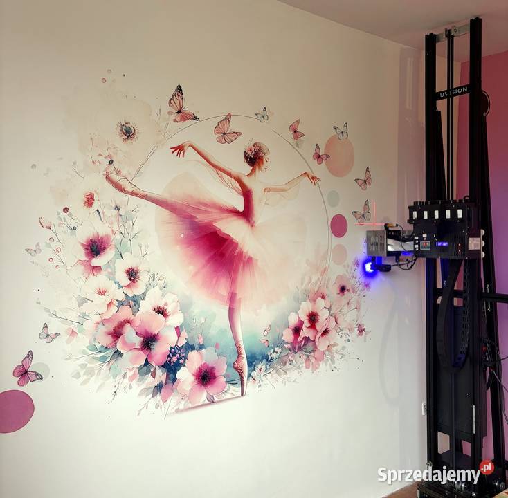 Druk ścienny trwały druk dowolnych grafik Katowice projektowanie