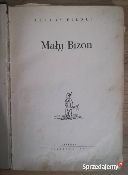 Mały Bizon Arkady Fiedler klasyk 1953 sprzedam
