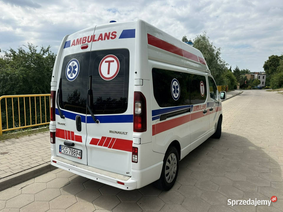 ambulansy Renault Trafic Renault Trafic 2016 VAT marża Gostyń