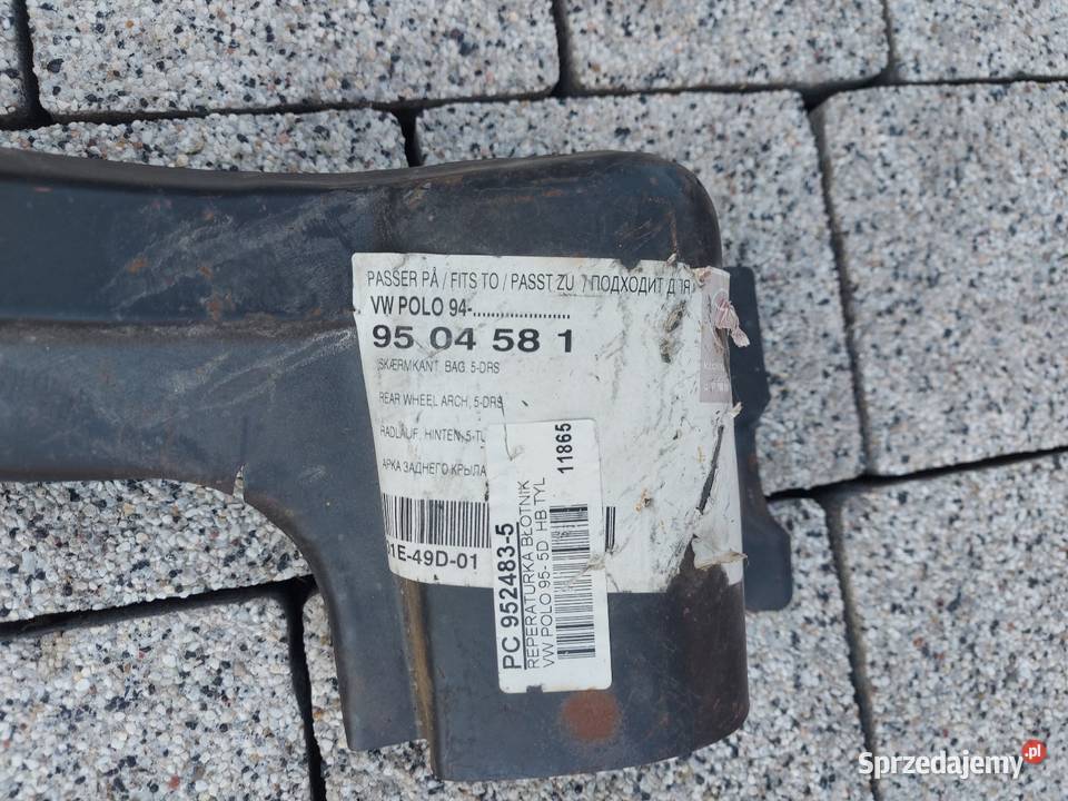 VW Polo 19941999 5d Nowe progi repararurka Gąbin