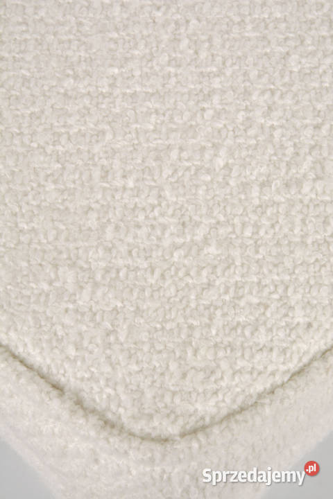 Krzesło glamour boucle Aurelia biało ecru ze sprzedam
