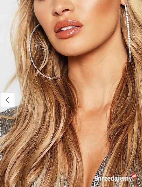 ASOS Ogromne Kolczyki koła ze zdobieniemNOWE Dla kobiet małopolskie Kraków