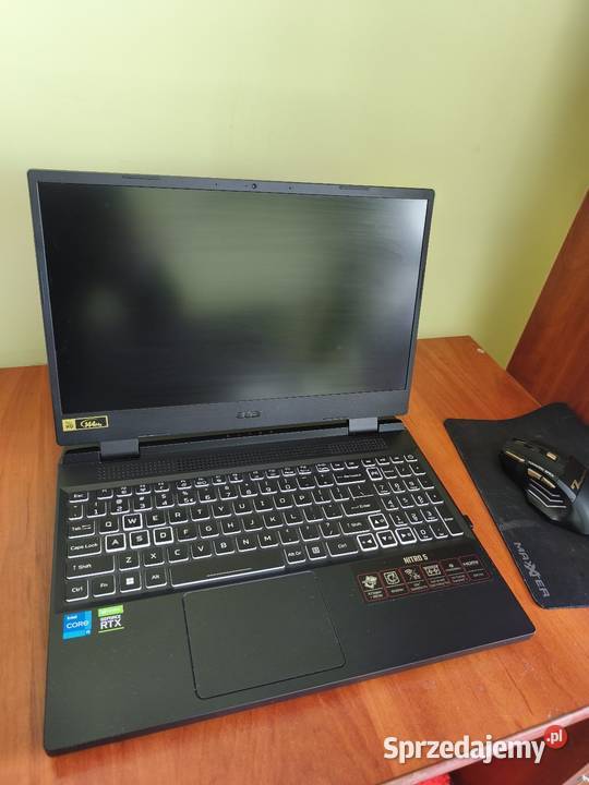Acer Nitro 5 12th RTX6Gb Windows 11 nowy 1920 x 1080 Busko-Zdrój