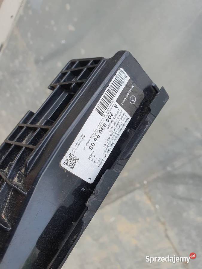 MERCEDES W206 ŚLIZG ZDERZAKA TYŁ TYLNY