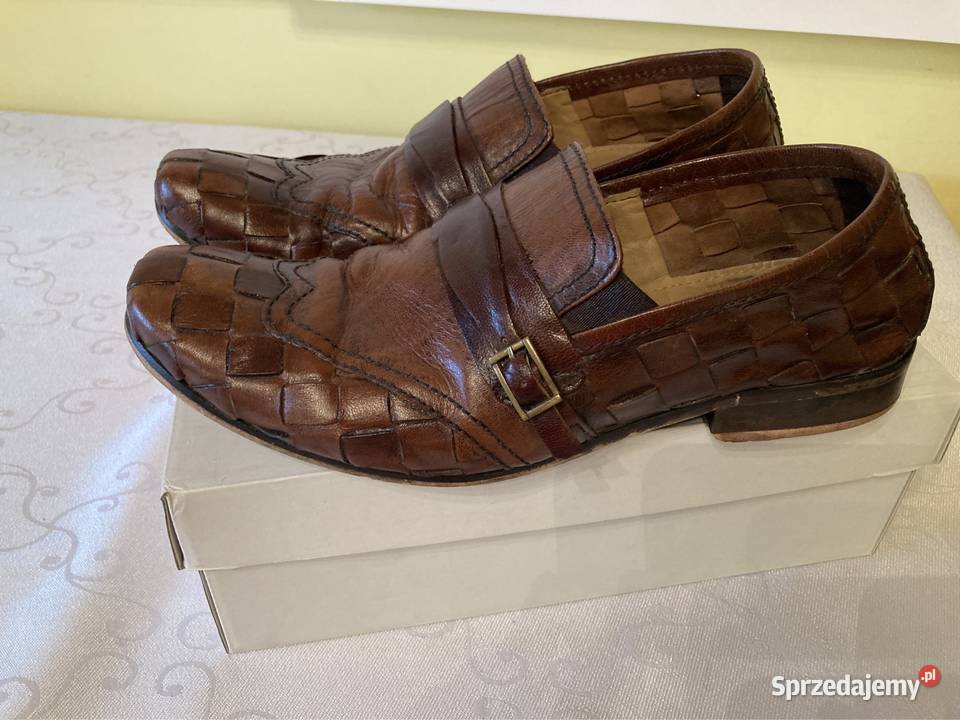 Półbuty Skórzane Męskie HandMade Wersja Czerwionka-Leszczyny