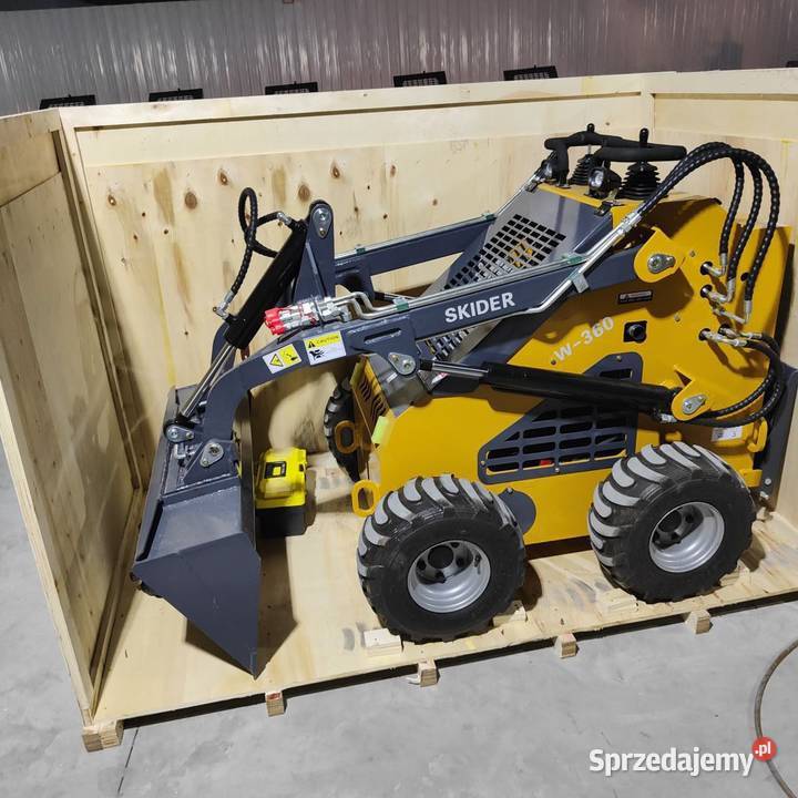 MiniŁadowarka SKID STEER SKIDER W360 kraft excat podlaskie Białystok sprzedam