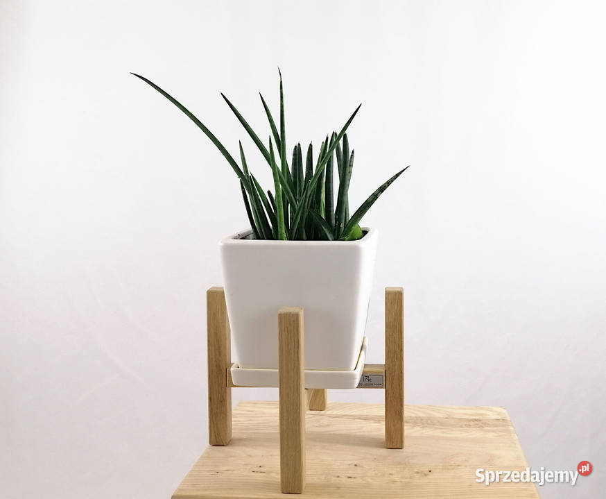 Kwietnik LOFT dąb natural 20 beżowy Dekoracje i ozdoby Łódź