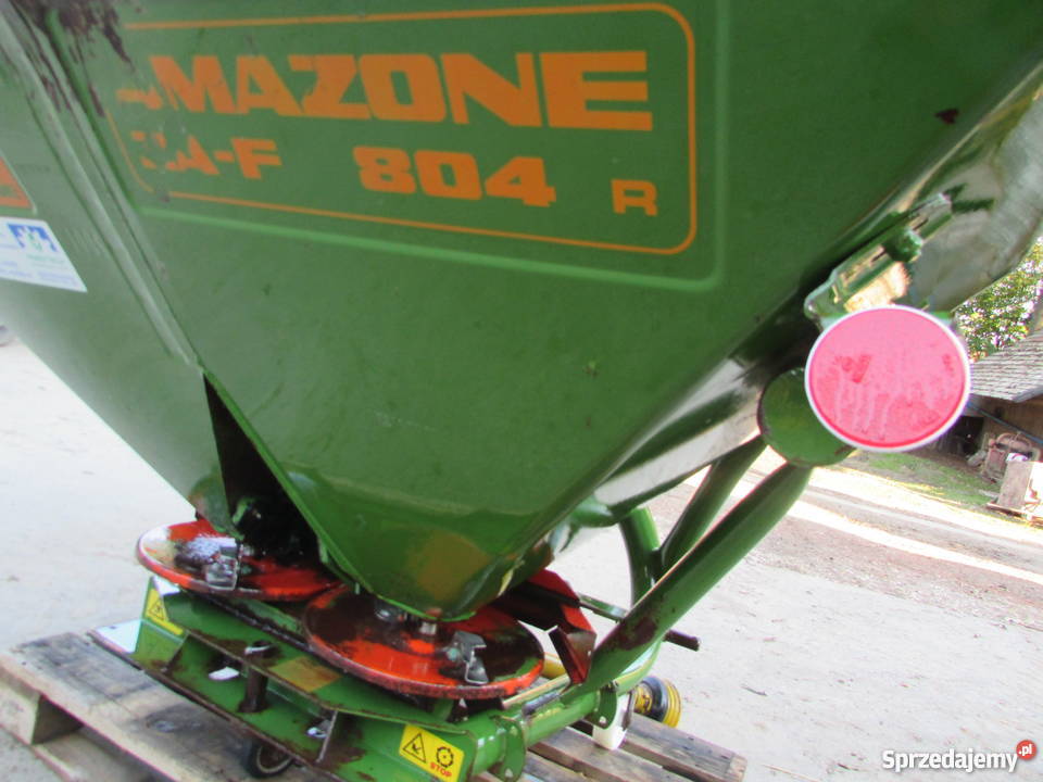 Rozsiewacz nawozów Amazone F 804 R Oryginał z Miechów