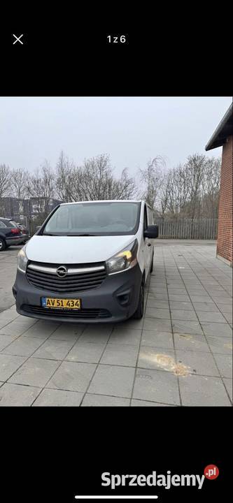 Opel Vivaro 2015r 16cdti uszkodzony silnik Gorzów Wielkopolski sprzedam