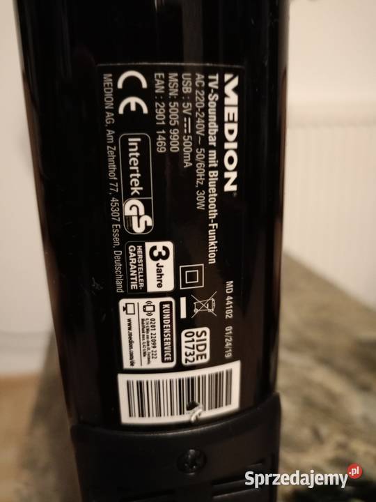 SOUNDBAR Medion Bluetooth NFC Drawski Młyn