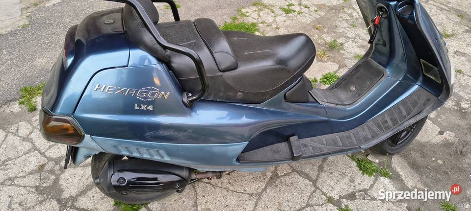 Piaggio hexagon lx4 125 4t garażowany Katowice