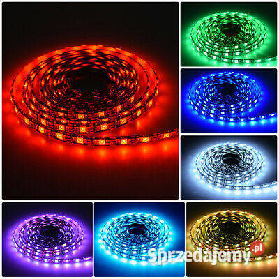 Zestaw taśma LED RGB pilot Kraków