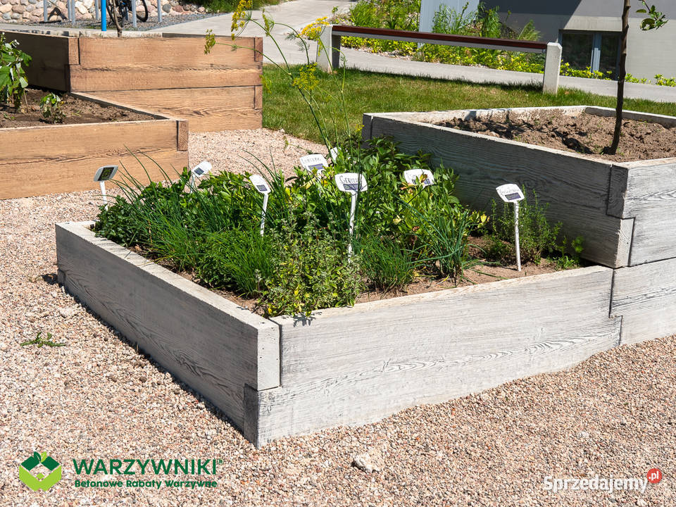 Warzywnik betonowy Skrzynia na warzywa Rabata Łódź